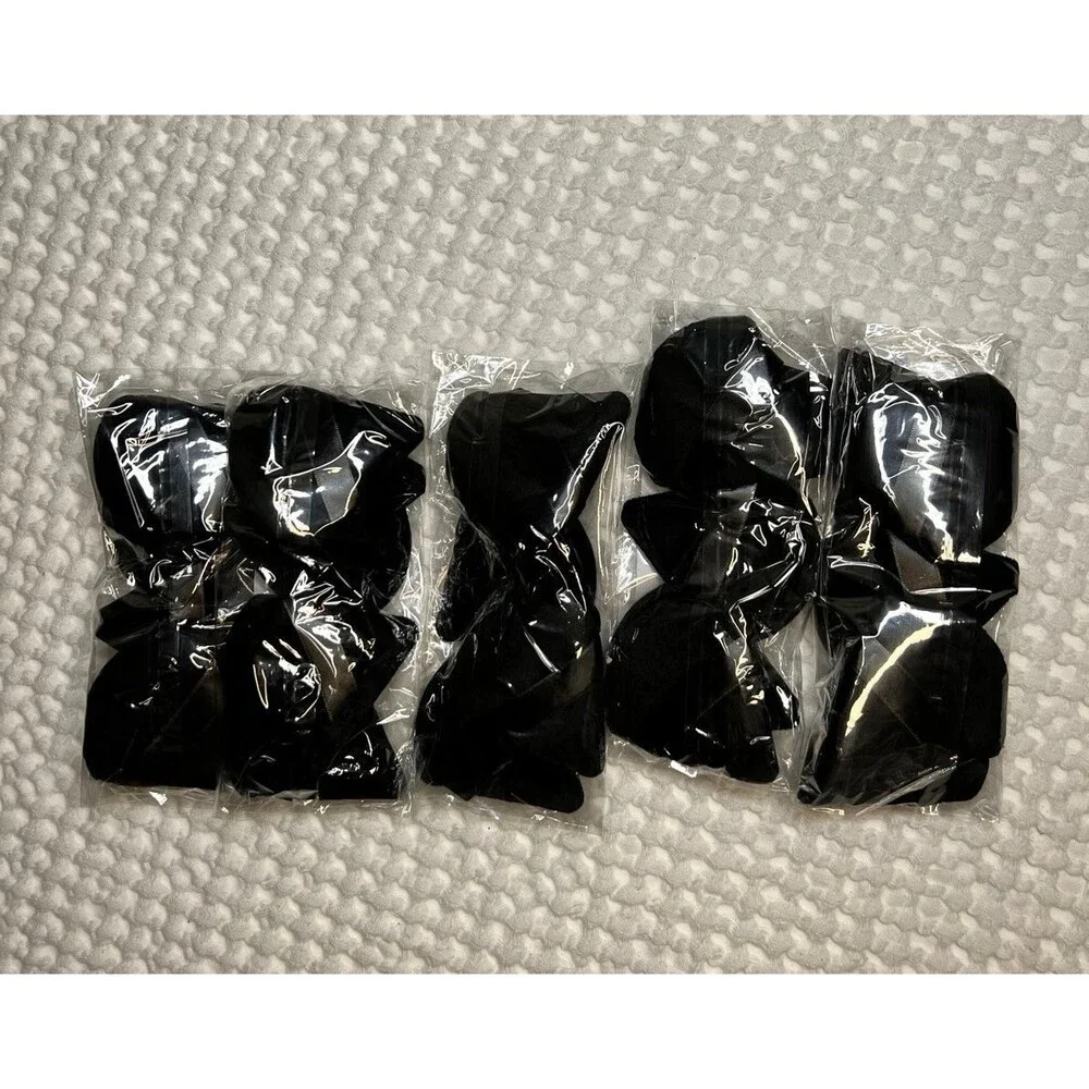 Triangle Makeup Puffs Black 25 PCs Soft Reusable Dry Wet Sponge Powder Cream SB